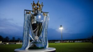 Premier league trophy